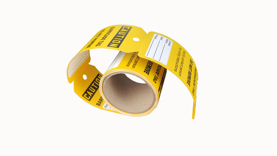 Long Lasting Plastic Safety Tag Essential for Safety Precautions