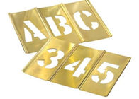 Hand Tools Brass Interlocking Stencils Clean Up Easily With Paint Solvent