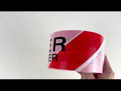 Özel PE uyarı bantı tehlike işaretçisi uyarı bantı