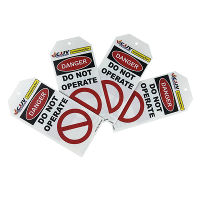 Özel Logo Plastik Güvenlik Etiketi Kalıcı ve Uzun Süren Dayanıklılık için