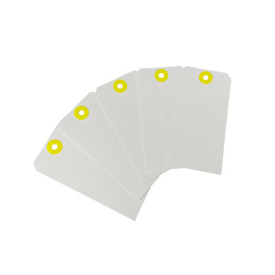 Vinil Boş Hediye Etiketi  PVC Yırtılmaz Su Geçirmez Plastik Etiket ve Tel Bağlantı