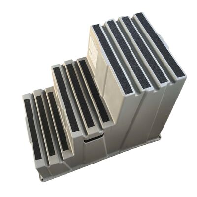 Dayanıklı 225 kg Yük Kapasiteli İstiflenebilir Basamaklı Tabure, Çevre Dostu HDPE ve Kaymaz Tasarım