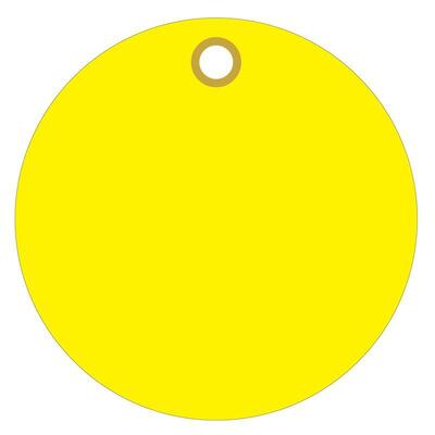 Custom Printed Logo Colored PVC Circled  Waterproof Tags Plastic Round Tags