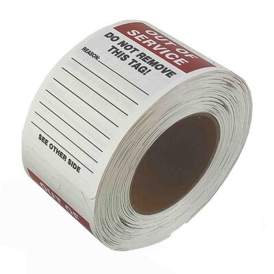 Özelleştirilmiş Vinil Güvenlik Etiketi Su Geçirmez Yırtılmaya Dayanıklı UV Işınlarına Dayanıklı Hızlı Yanıt Güvenlik Ürünleri İçin