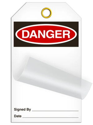 Özel Basılmış Logo Kendini Laminasyonlu Peel ve Stick Etiketi PVC Kilit Etiketi