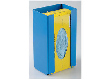 Blue Holds Plastic Glove Dispenser , Eco - Friendly Glove Box Dispenser Holder